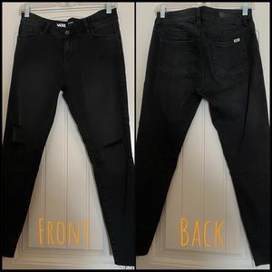 Vans Women’s Distressed Black Skinny Jeans